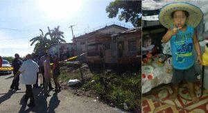 niño cubano en el refrigerador de un vecino