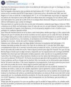 accidente aéreo