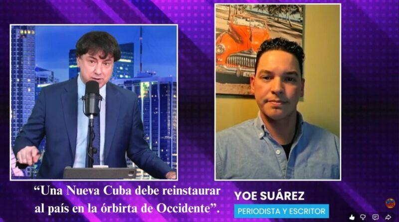 Yoe Suárez conversa con Tony Benítez