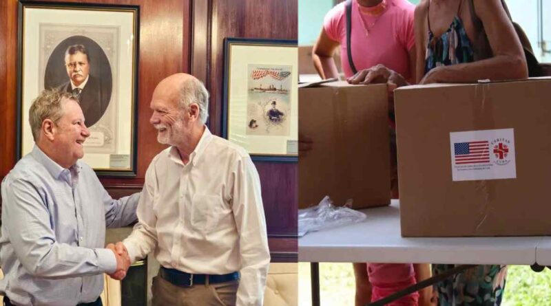 EEUU coordinó una nueva entrega de ayuda humanitaria a Cuba mediante iglesias evangélicas, sin canalizar los recursos a través del régimen.
