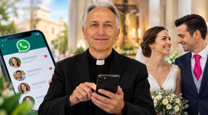 Un sacerdote español se convirtió en una figura particular del mundo de las citas al ayudar a cientos de solteros católicos a conocerse mediante WhatsApp. Fernando Cuevas Raposo, conocido popularmente como el “cura Tinder”, comenzó esta labor casi por casualidad y ahora recibe solicitudes desde distintos países. Su método no utiliza aplicaciones de citas, sino perfiles personales, recomendaciones y criterios vinculados a la fe católica.
