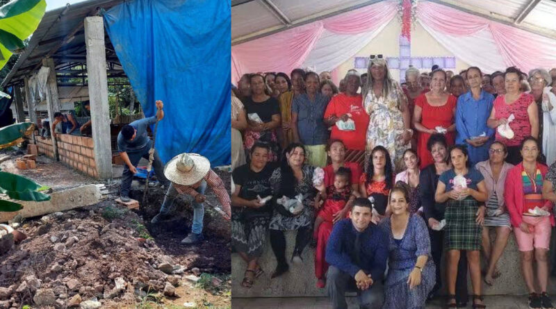 La Iglesia Evangélica Pentecostal Asambleas de Dios “La Nueva Jerusalén”, ubicada en la zona de La Clarita FAR en Vertientes, creció desde un humilde ranchón de guano hasta levantar su propio templo.