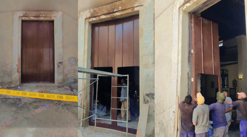 La Parroquia San Judas Tadeo, en Centro Habana, recuperó su puerta lateral después de varias semanas de reclamos públicos y denuncias en redes sociales por la acumulación de basura alrededor del templo, una situación que terminó provocando un incendio que alcanzó y destruyó esa entrada de la iglesia.