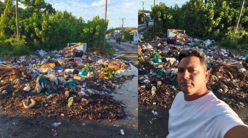 El apóstol y pastor cristiano Yasser Caraballo García denunció públicamente lo que consideró nuevos actos de discriminación contra una iglesia en Cuba, después de que trabajadores encargados de la recogida de desechos afirmaran que un basurero situado frente al templo “no es prioridad”.