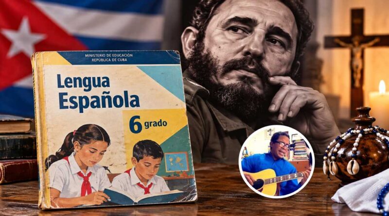 La inclusión de una canción dedicada a Fidel Castro en un libro de Lengua Española de sexto grado generó cuestionamientos por presentar al fallecido dictador cubano junto a figuras de profundo significado religioso como Jesucristo y Olofi.
